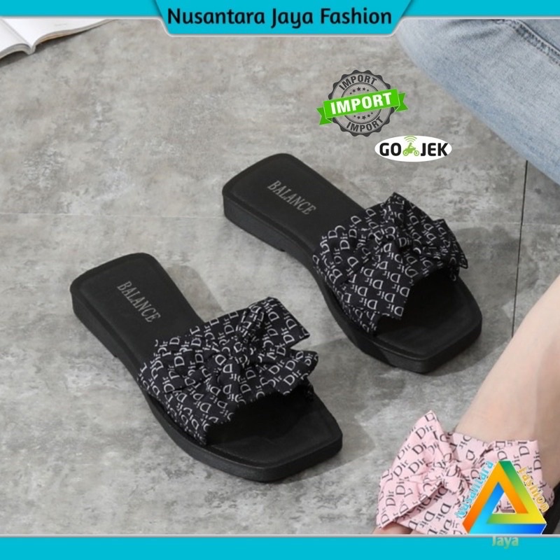 COD Sandal Jelly Wanita - Sendal Wanita Kekinian - Sandal Balance 1607 K20