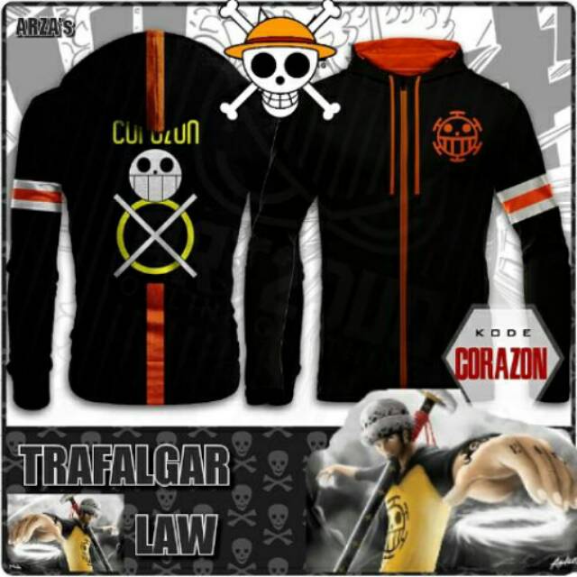 Jaket anime one piece corazon