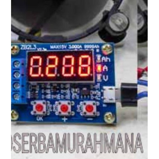 ✰ ZHIYU ZB2L3 VERSI TERBARU V2.3INCLUDE 2PCS RESISTOR ALAT UKUR KAPASITAS RUN TIME LOADING BATERAI ♞