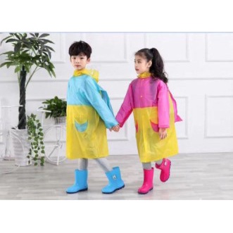 Jas Hujan Anak Ponco Motif Karakter