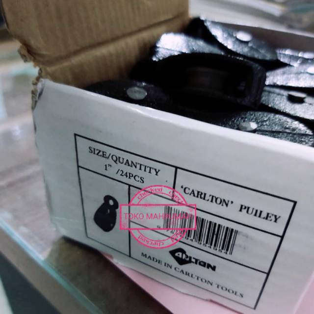 Kerekan Sangkar Burung Bendera Katrol Mini Carlton Puiley - 3/4&quot;