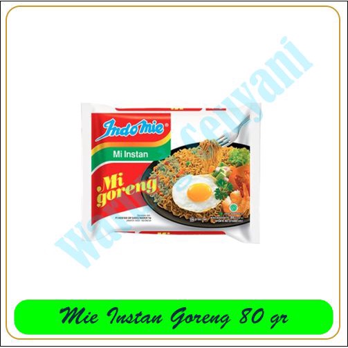 

Mie Instan Indomie goreng 80 gr