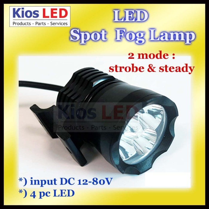 Lampu LED Sorot Tembak SPOT Working 4 LED CREE Motor Mobil Ori