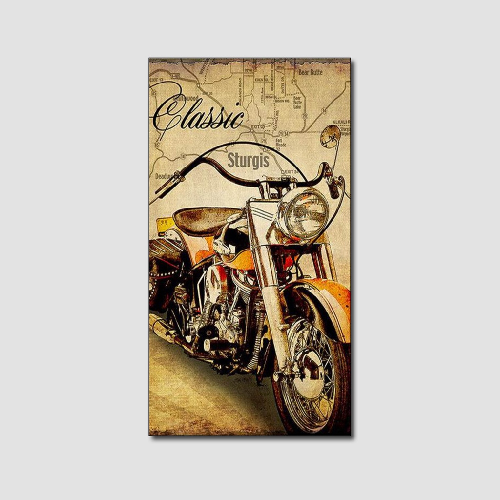 Hiasan Dinding Poster Kayu Pajangan Walldecor Otto Motor Cycle Classic Vintage Dekorasi Kamar Cafe-otto 5