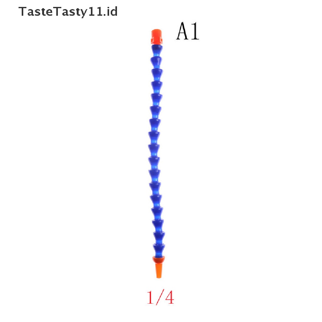 (TasteTasty) Nozzle Bulat Flexible 1 / 4 &quot;3 / 8&quot; 1 / 2 &quot;Untuk Selang Air / Minyak