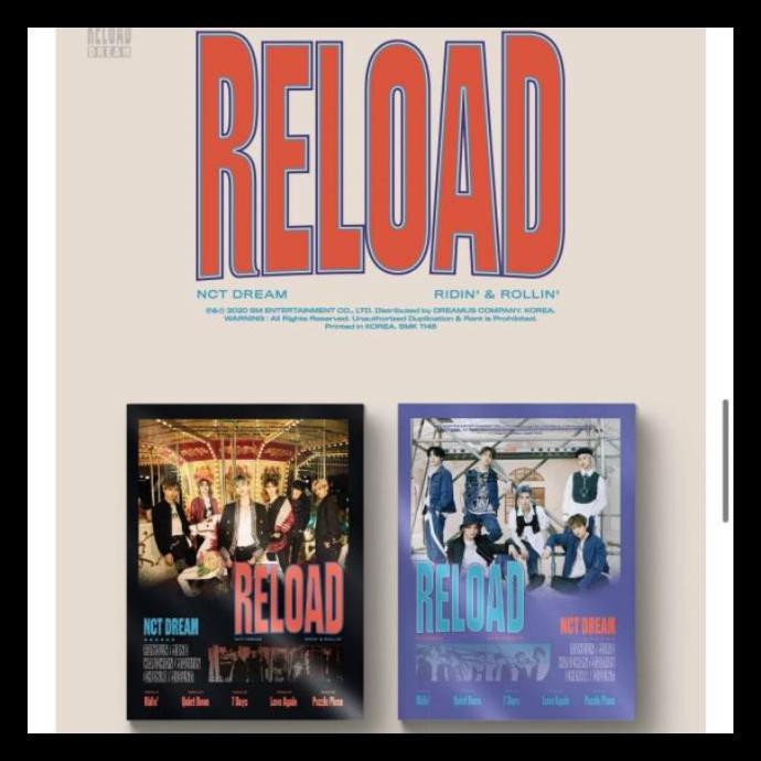 {BISA COD} Album NCT DREAM RELOAD (Ready Indo) NEW Kode 469