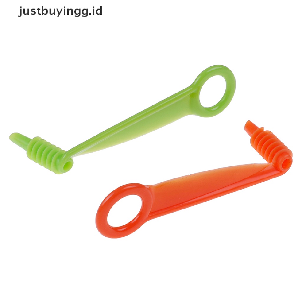 [justbuyingg.id] 1PC Potato Tower Spiral Manual Vegetable Screw Plastic Cutter  Rotate Slicer ID