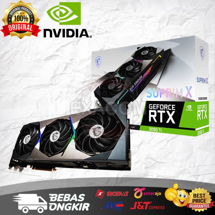 VGA MSI RTX 3090Ti Suprim X 24GB GDDR6X - RTX 3090 Ti