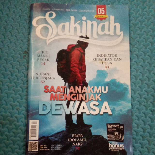 Majalah Sakinah Saat anakmu menginjak Dewasa