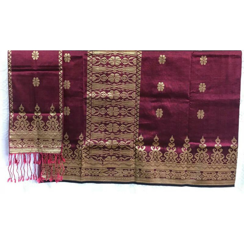 songket silungkang motif cantik