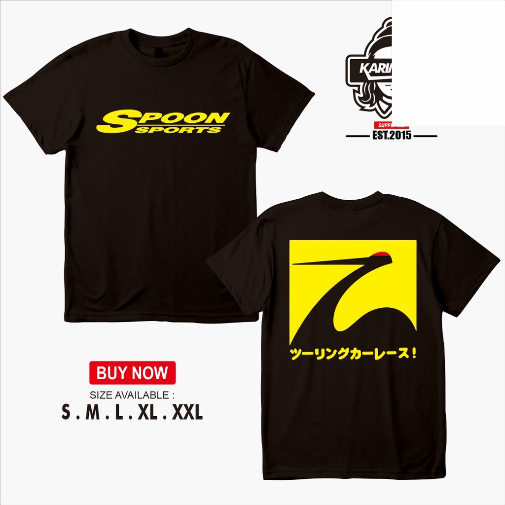 Kaos Baju Racing Spoon Sports Kaos Otomotif