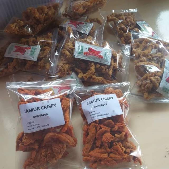 

Usus krispy dan jamur krispy