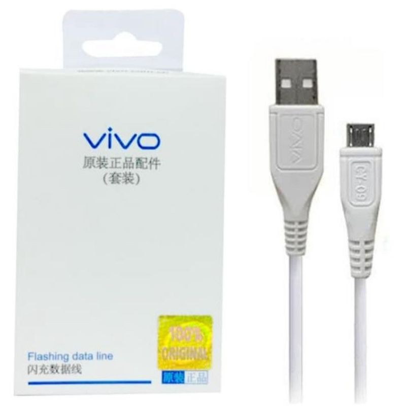 Kabel data Vivo USB Micro Fast Charging Kabel Charger Vivo ORIGINAL 100%