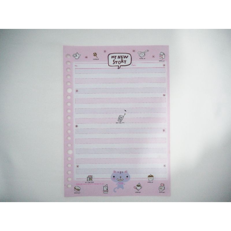 

Kertas Binder My New Story A5