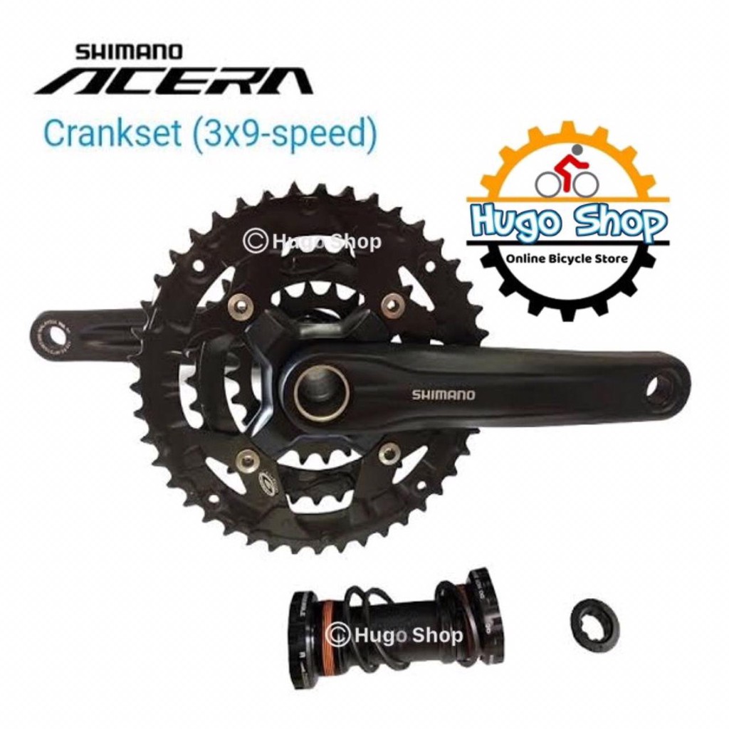 Crankset Shimano Acera FC-MT300 Hollowtech 2 triple 44-32-22T