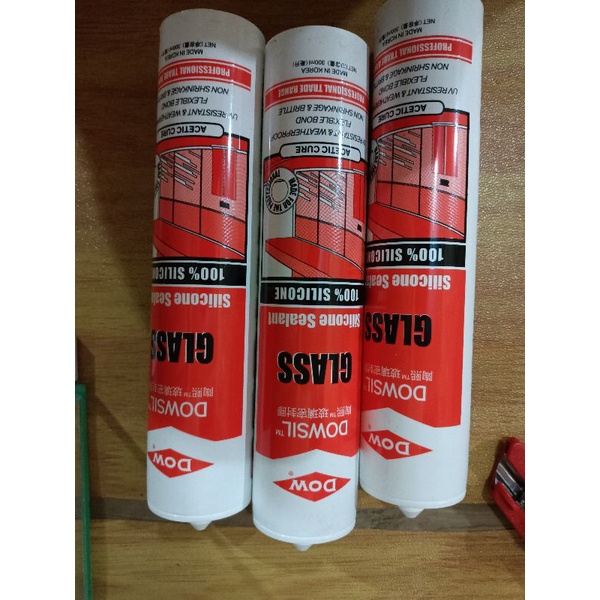 Lem silikon dowsil, lem aquarium