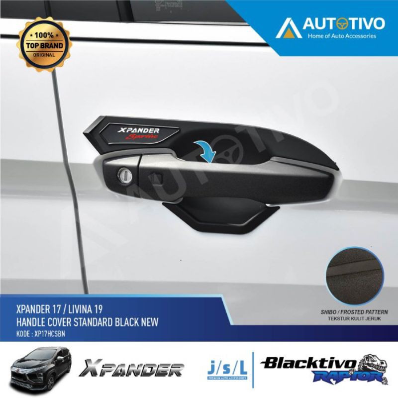 Pegangan Pintu All New Livina 2019 Handle Cover Standard Black New JSL