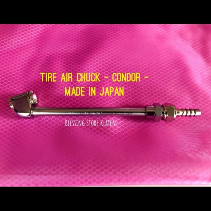 =+=+=+] TIRE AIR CHUCK CONDOR JAPAN / PENGISI ANGIN BAN