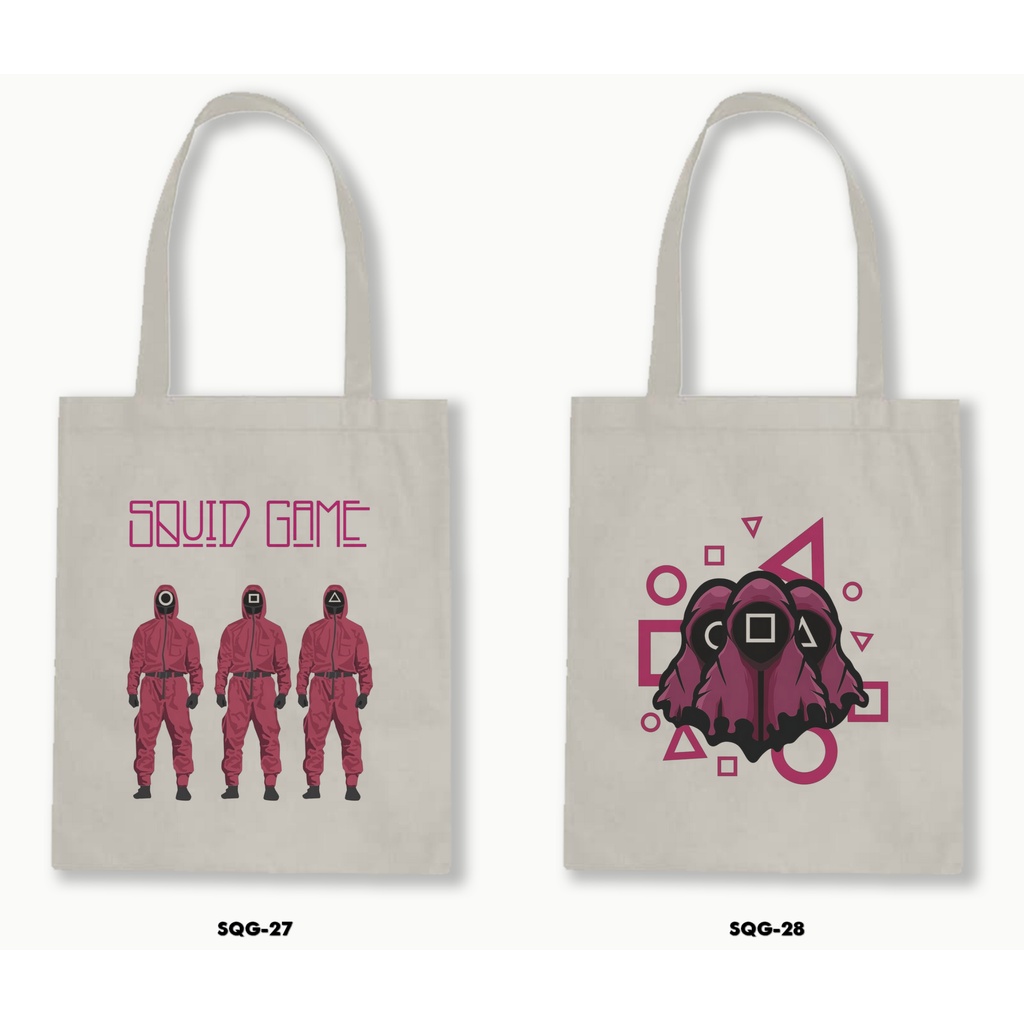 TOTE BAG BLACU - SQUID GAME 02