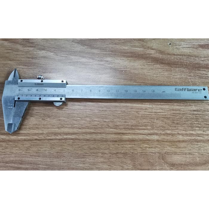 Jangka Sorong Stainless Steel Vernier Caliper Manual 150mm 15cm