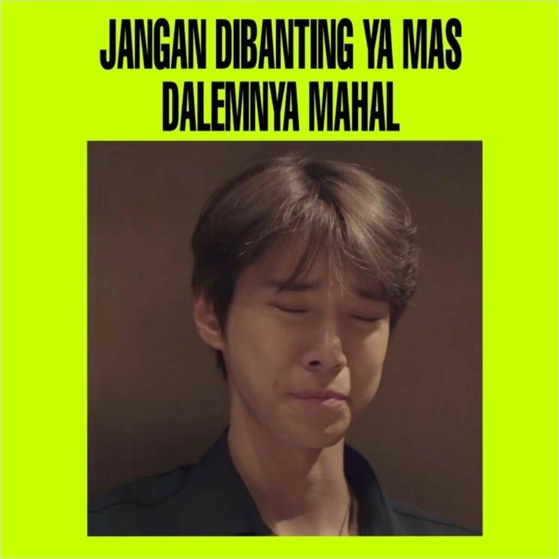 PART 2 STIKER FRAGILE KPOP LUCU KOREA STIKER JANGAN DIBANTING-G