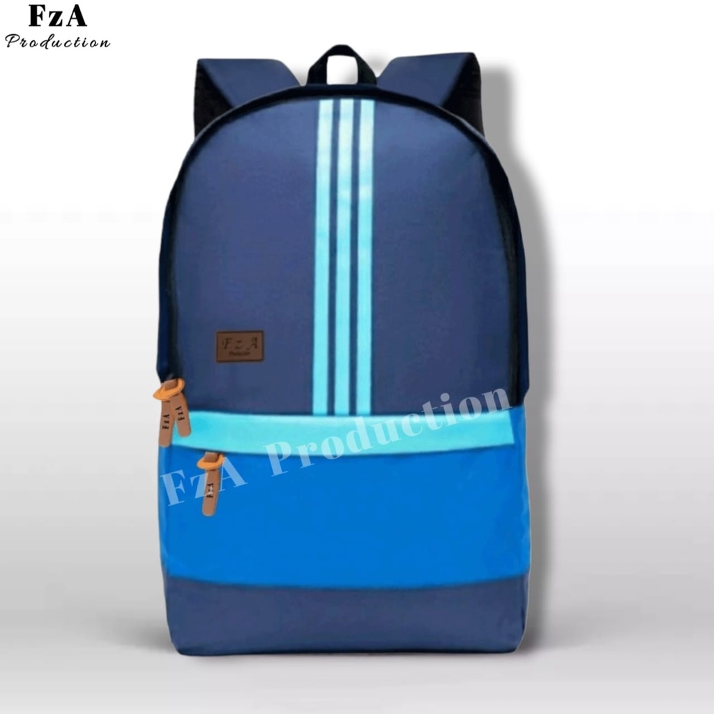 FzA Official - Tas Ransel Distro Casual Pria Wanita / Tas Ransel Laptop Backpack Sekolah Kuliah Distro Original Tas Punggung Laptop - NLLN