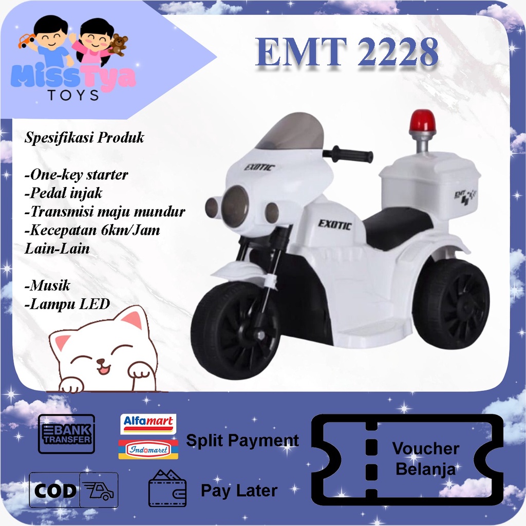 MOTOR AKI ANAK - MOTOR AKI POLISI ANAK EXOTIC 2228