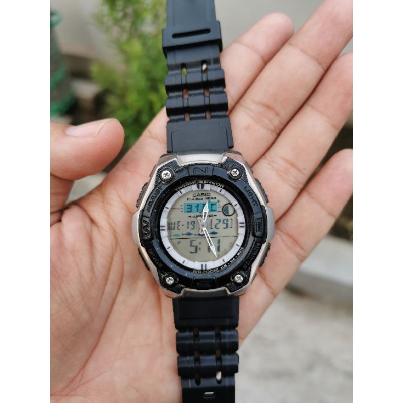 Original Casio Fishing Gear Andigi AQW-101