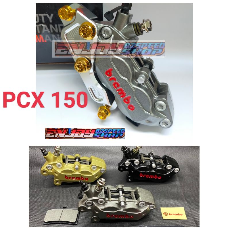 Paket Kaliper 4p axial big pot babet plus Breket Pcx 150