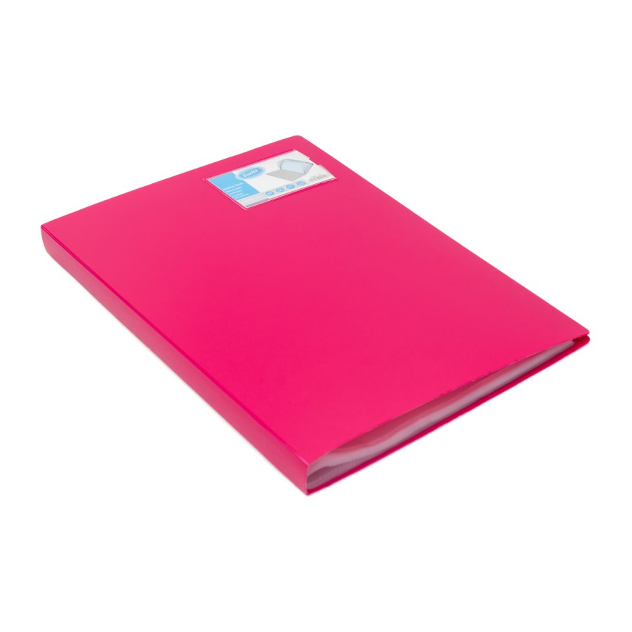 Bantex Display Book 60 Pockets Folio Grape 3187 61