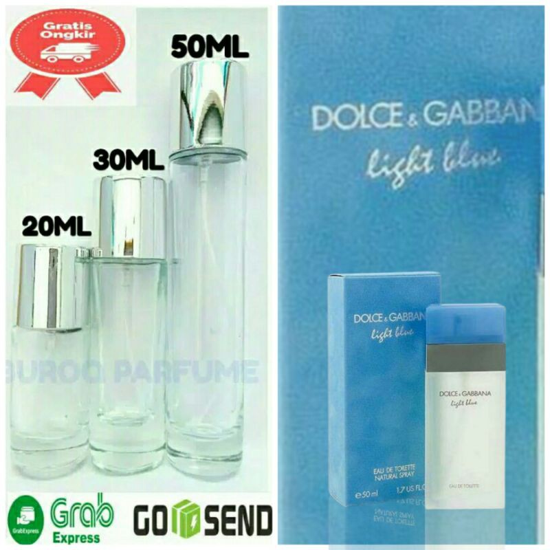 PARFUM LIGHT LIGH BLU BLUE WOMEN PARFUME MURAH WANGI TAHAN LAMA NON ALKOHOL BEST SELLER INSPIRED