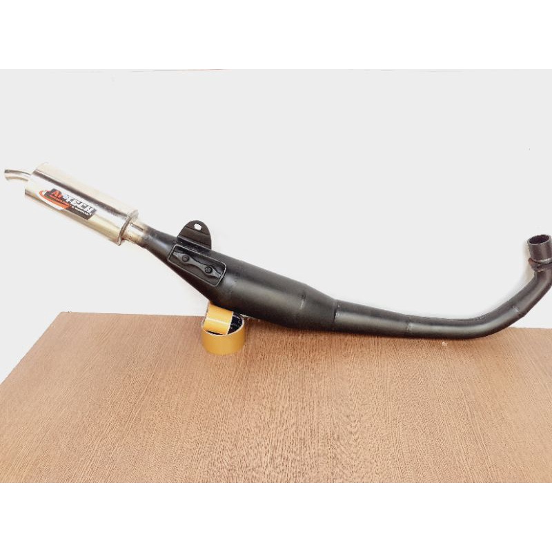KNALPOT SATRIA SUARA GARING AITECH KNALPOT SATRIA AITECH TAMENG STANDAR RACING TERBARU