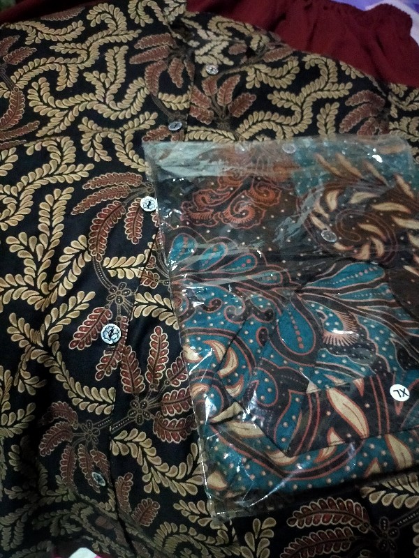 Atasan Batik Dolby Dolbi Dobby Doby Tenun Sutra Tulis Halus Katun Atbm Baron ,sarombit Atasan.