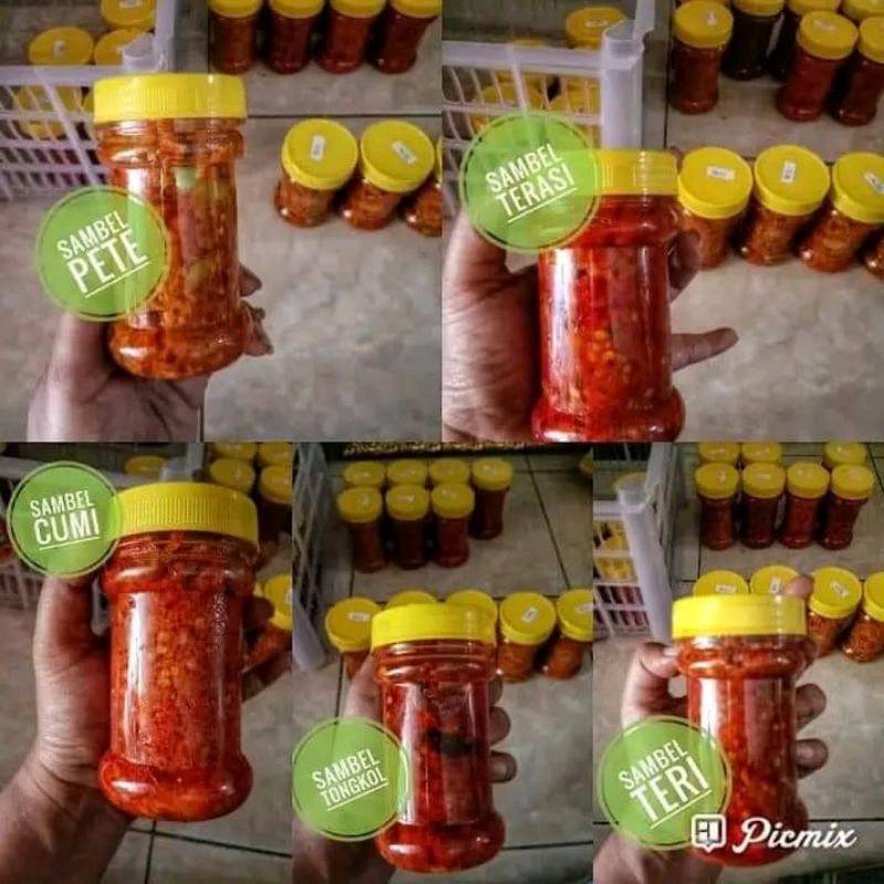 

Sambal Mercon Fresh Cumi / Teri / Jengkol / Rebon / Tongkol suwir / Ayam Suwir 120gr