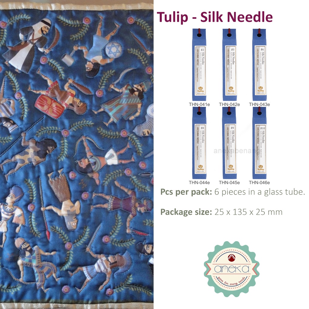 Jarum Quilting Silk Needle Superior Polished