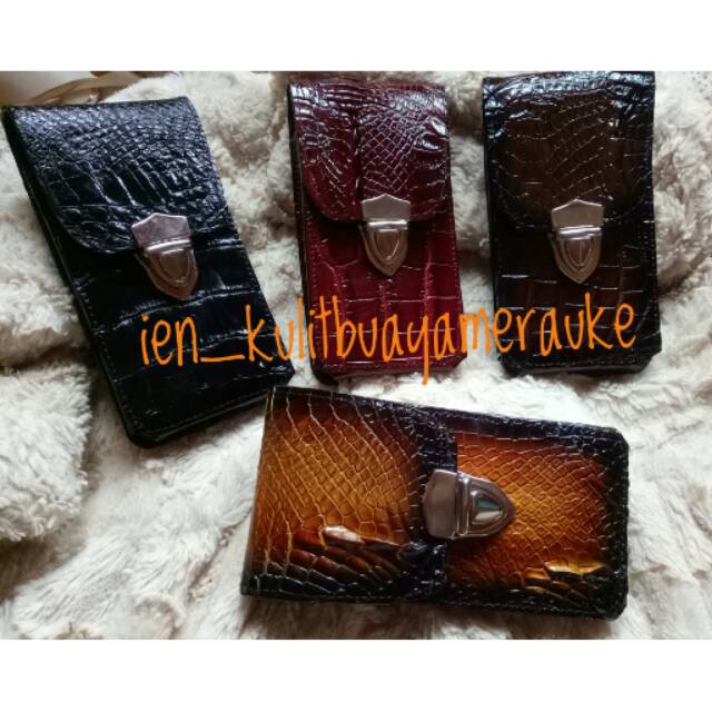 Sarung hp kulit buaya