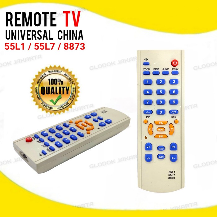 Remote TV Remot TV Tabung Universal China 55L1