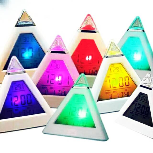 JM71. Moody Piramida Digital Clock