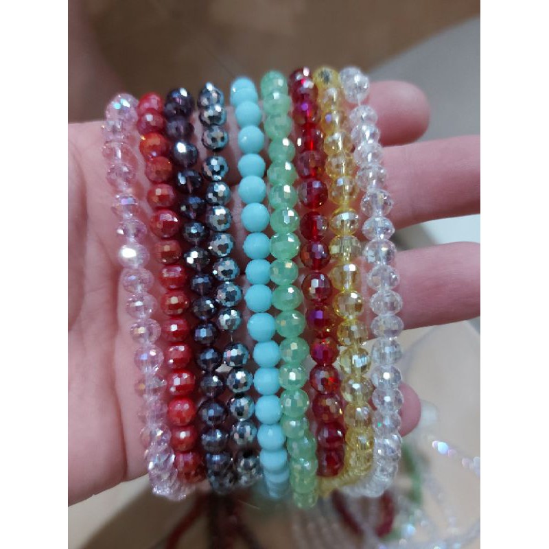 rosario kristal ceko bulat 6mm