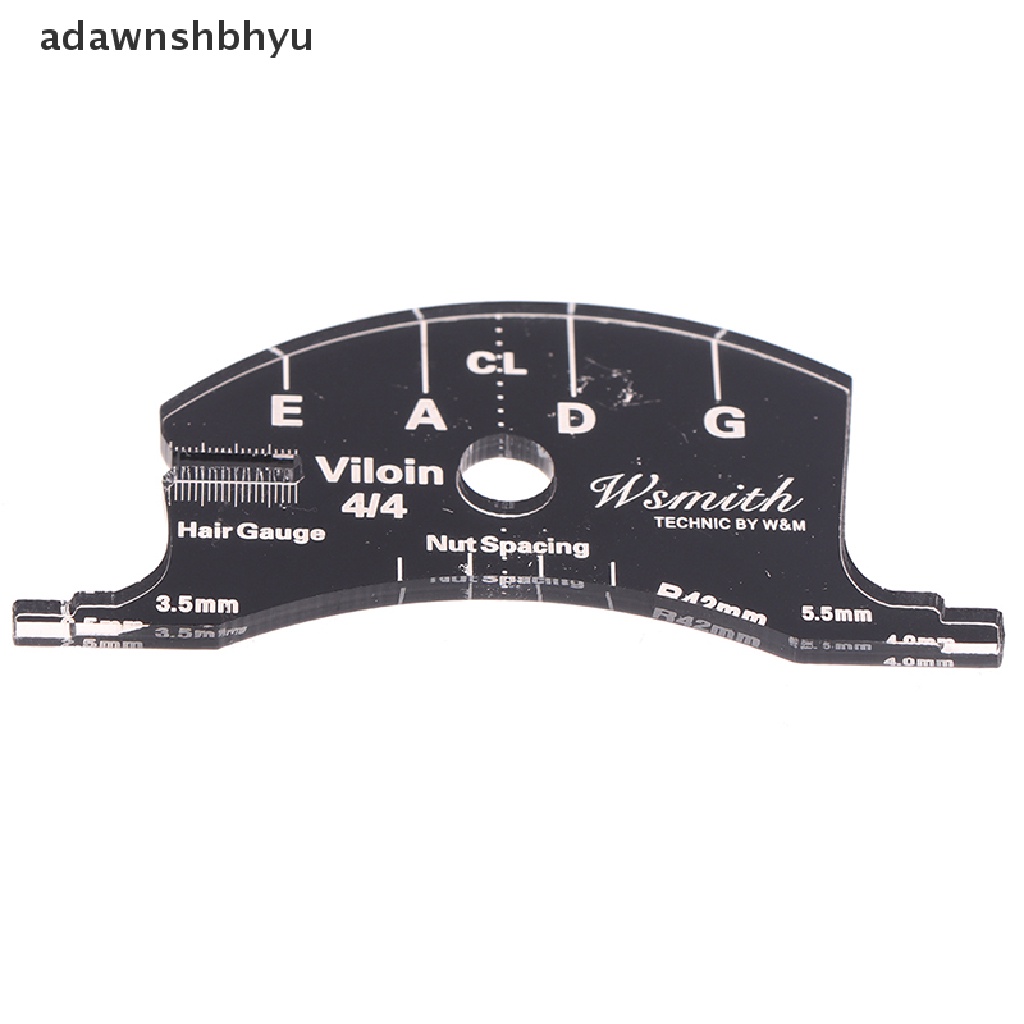 Adawnshbhyu Violin Bridges Multifungsi Cetakan Template 4per4alat Perbaikan Jembatan Biola