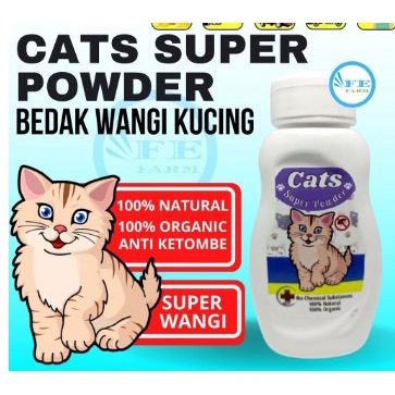 BDK12- CAT SUPER POWDER | BEDAK ANTI KUTU KUCING/ANJING