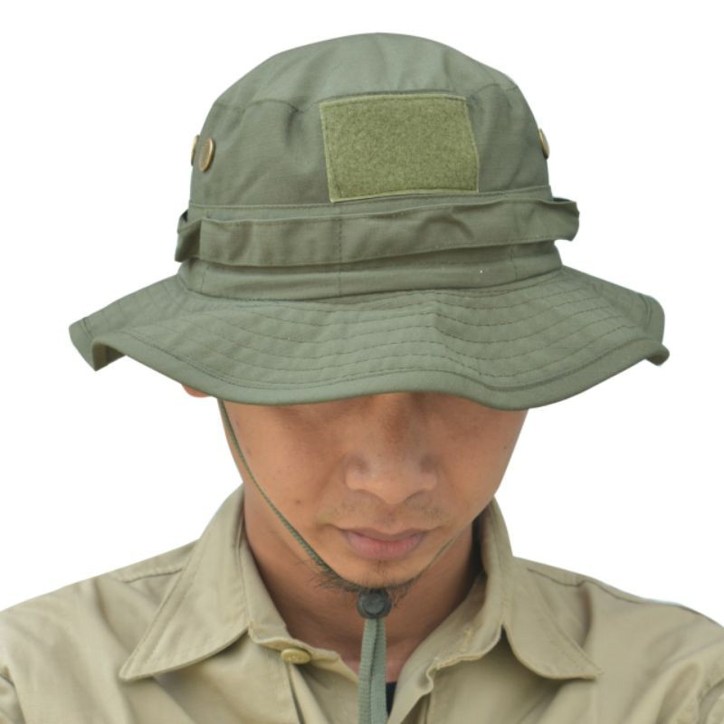 Topi Rimba Army/ Topi Army / Jungle Hat