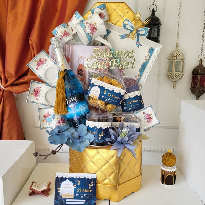 

Paket box hampers lebaran parcel idul fitri ramadhan kue kering 222