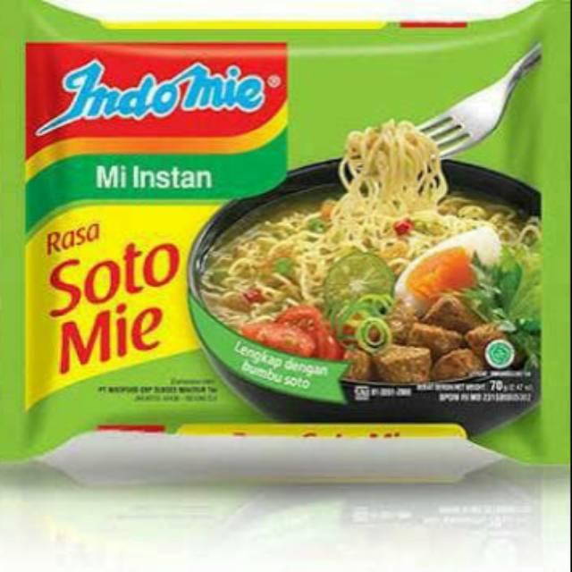 

Indomie soto banded 5 pcs