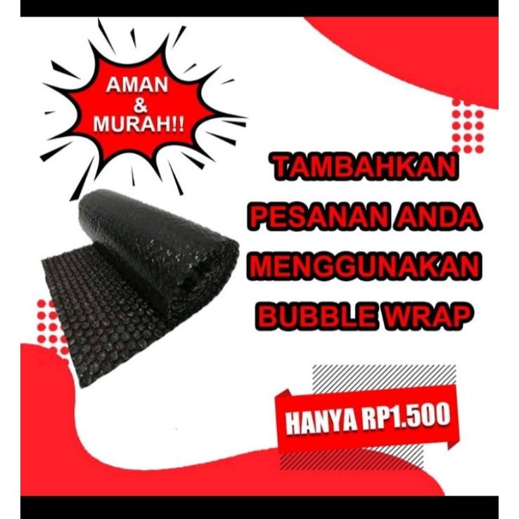 

Bubble Wrap [Packing Aman Tambahkan Bubble Wrap]