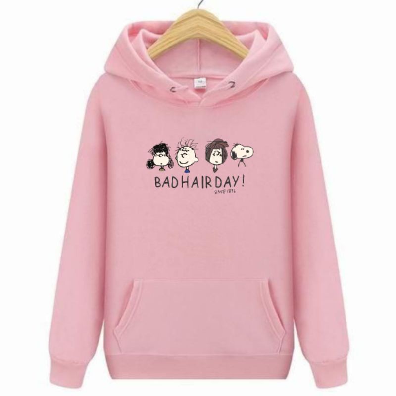 BAD HAIR DAY SWEATER HOODIE WANITA PRIA TERMURAH TERLARIS'