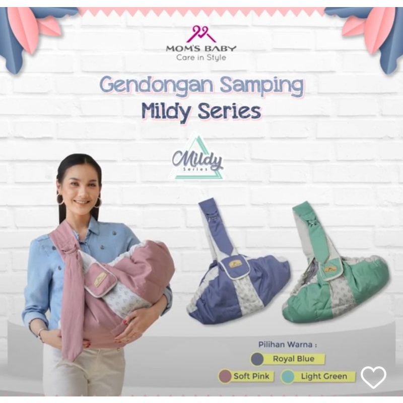 Mom's Baby Gendongan Samping Mildy Series MBG1014 - Gendongan Bayi