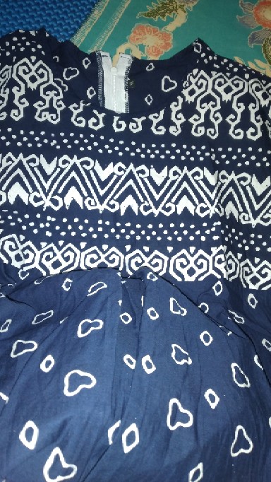 Shanaya Batik Tunik Mauza Cap Garutan Batik Kerja Formal Cantik Elegan