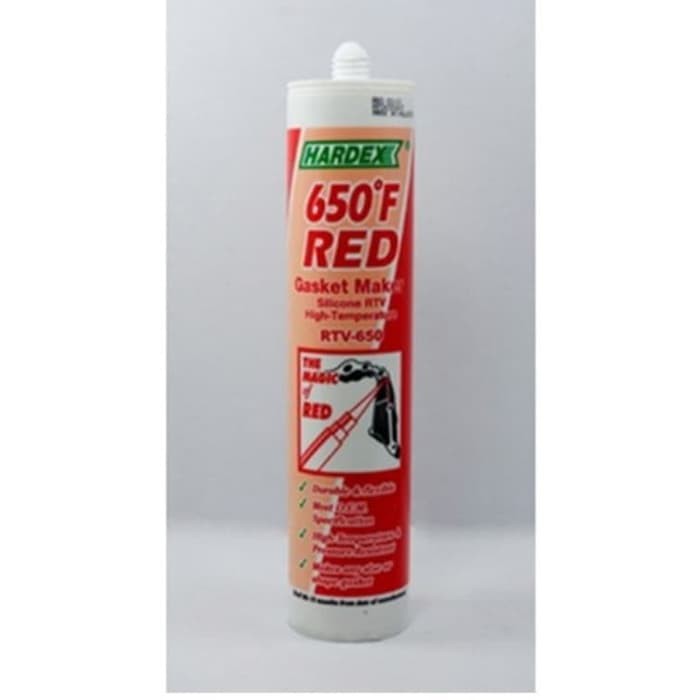 LEM hardex red silicone gasket 300gr hardex red lem hardex gasket tabung hardex tabung 300 ml