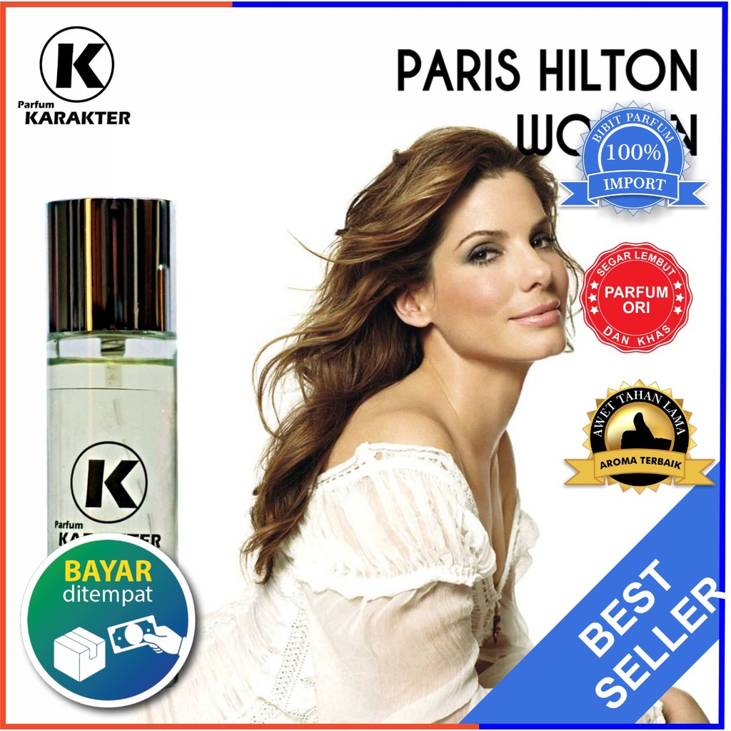 Parfum Cewek Paris Hilton Women  Bibit Parfum Import Wangi &amp; Tahan Lama  kemasan 30ml | Bisa Cod | Terlaris